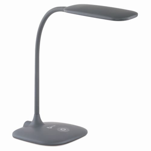 OttLite Soft Touch LED Lamp, Dark Gray